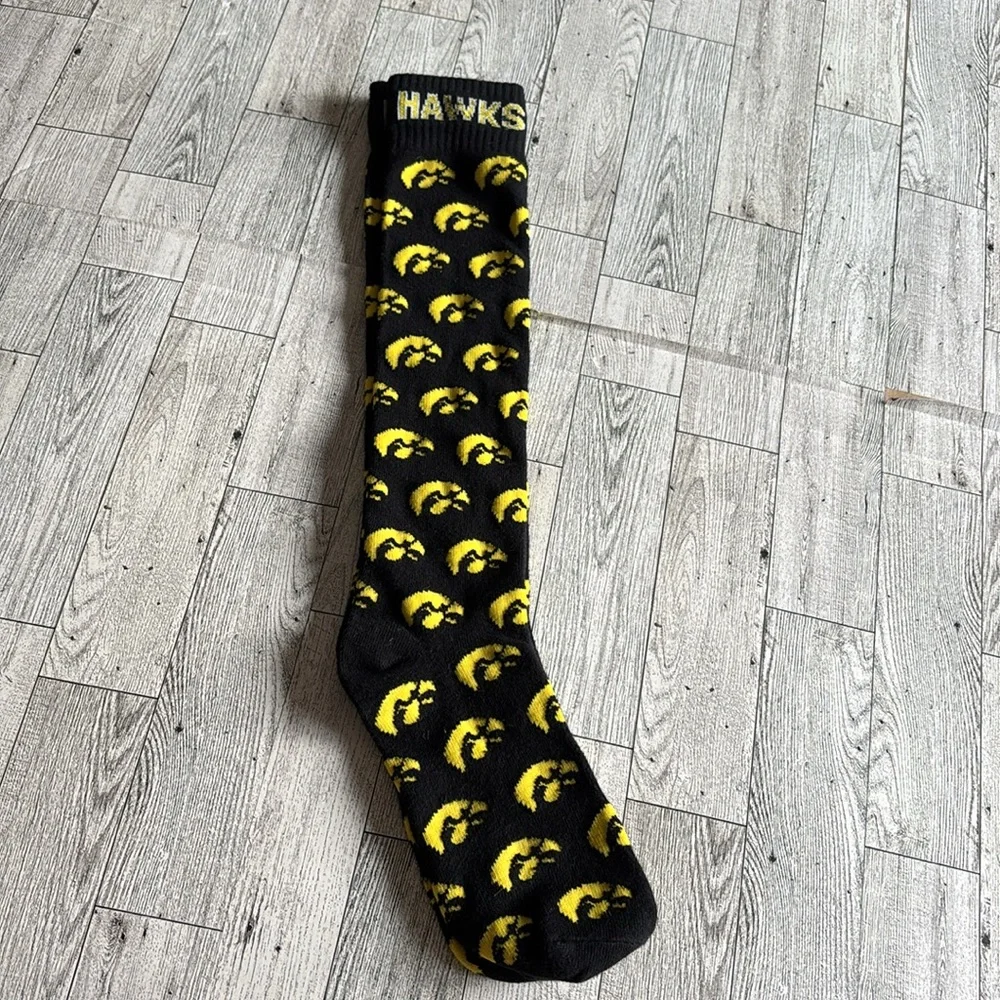 University of Iowa Hawkeyes Long knee Socks‎ tailgate Hawks